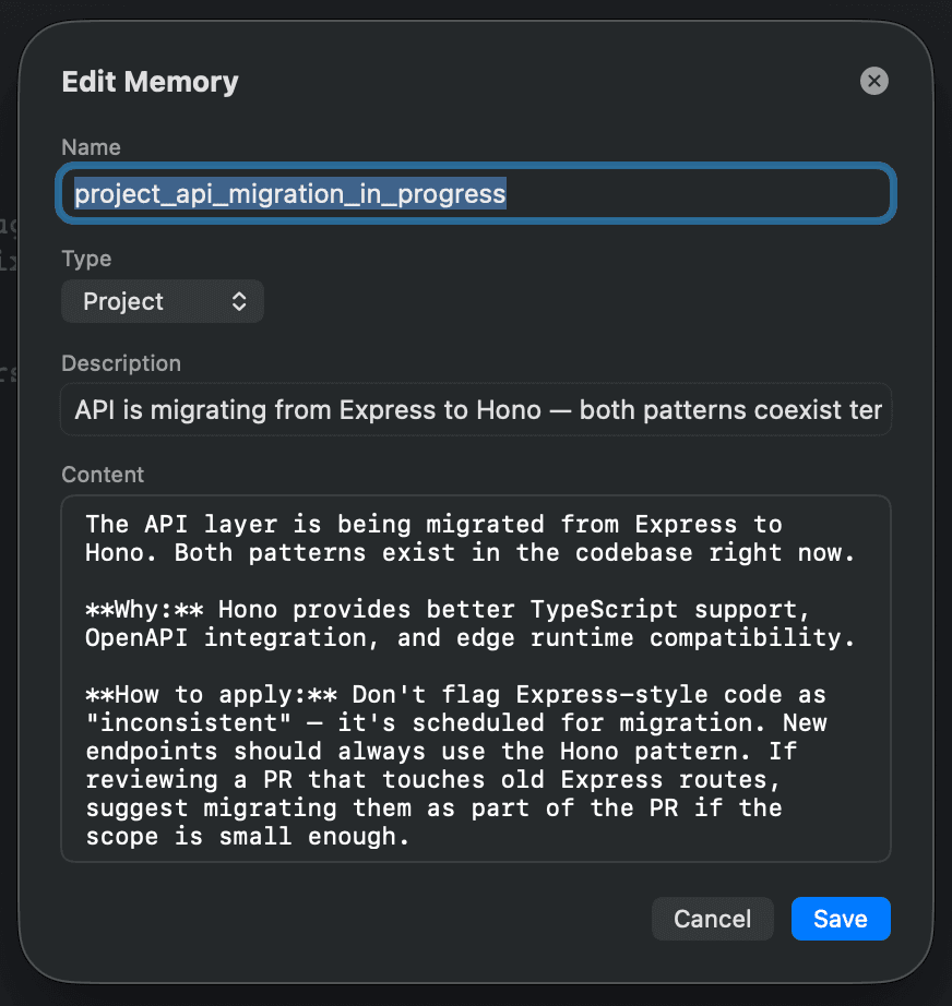 メモリ編集シート